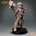 Female Sailor Miniature | Tabletop RPG Miniature | Galaad Miniatures | Roleplaying 3D Printed Fantasy Mini - 3DPrintDen