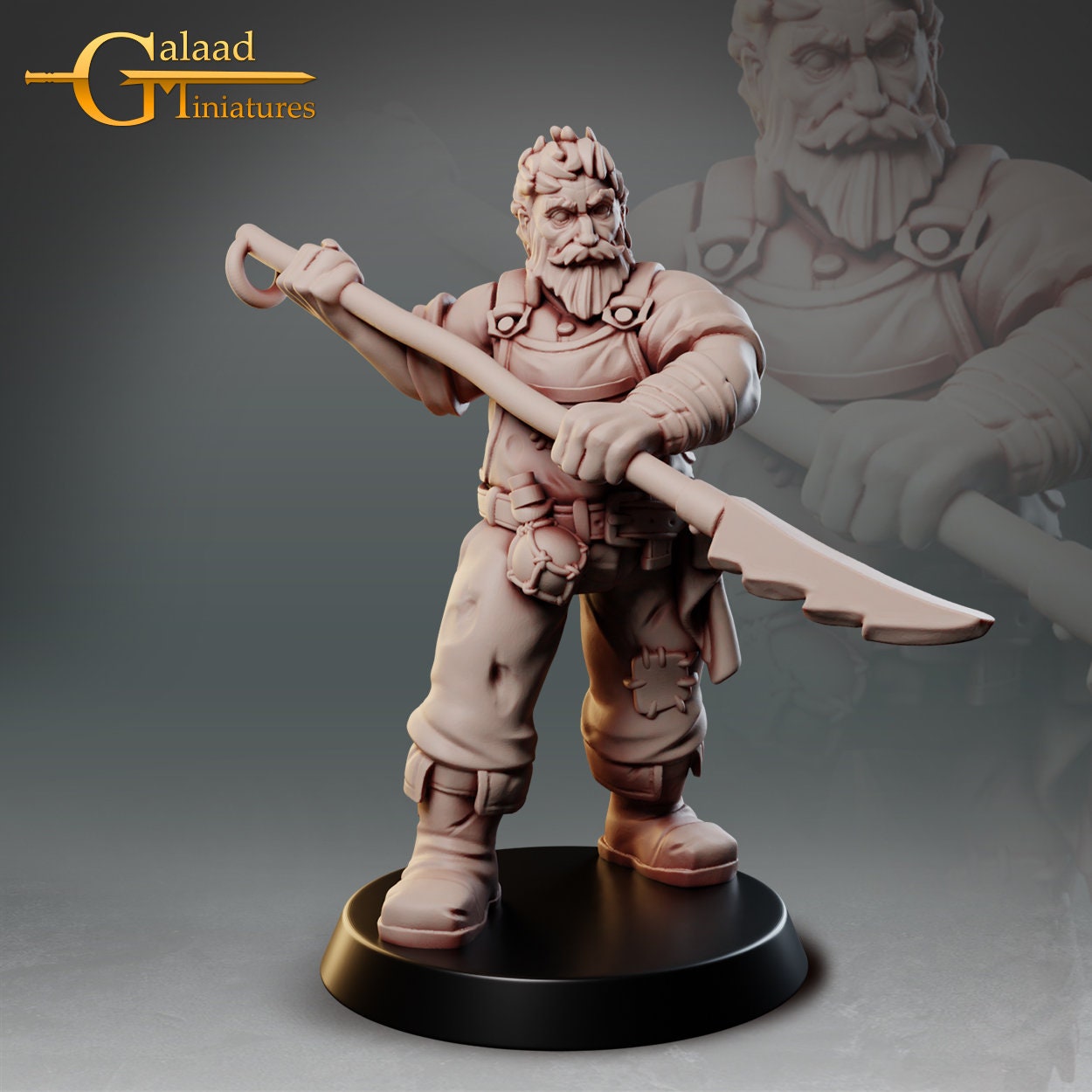 Sailor Miniature | Tabletop RPG Miniature | Galaad Miniatures | Roleplaying 3D Printed Fantasy Mini - 3DPrintDen