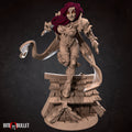 Vampire Rogue Miniature | Tabletop RPG Miniature | Bite the Bullet | Roleplaying 3D Printed Fantasy Mini - 3DPrintDen