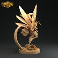 Fairy Fighter Miniature | Tabletop RPG Miniature | Dragon Trappers Lodge | Roleplaying 3D Printed Fantasy Mini - 3DPrintDen