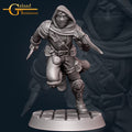 Rogue Miniature | Tabletop RPG Miniature | Galaad Miniatures | Roleplaying 3D Printed Fantasy Mini - 3DPrintDen