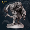 Skaven Rogue Miniature | Tabletop RPG Miniature | Galaad Miniatures | Roleplaying 3D Printed Fantasy Mini - 3DPrintDen