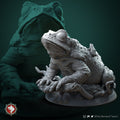 Frog Mother Miniature | Tabletop RPG Miniature | White Werewolf Tavern | Roleplaying 3D Printed Fantasy Mini - 3DPrintDen