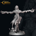 Female Vampire Hunter Miniature | Tabletop RPG Miniature | Galaad Miniatures | Roleplaying 3D Printed Fantasy Mini - 3DPrintDen