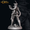 Female Vampire Hunter Miniature | Tabletop RPG Miniature | Galaad Miniatures | Roleplaying 3D Printed Fantasy Mini - 3DPrintDen