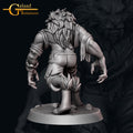 Werewolf Miniature | Tabletop RPG Miniature | Galaad Miniatures | Roleplaying 3D Printed Fantasy Mini - 3DPrintDen