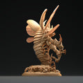 Beetle Queen Miniature | Tabletop RPG Miniature | Dragon Trappers Lodge | Roleplaying 3D Printed Fantasy Mini - 3DPrintDen