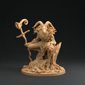 Sire of Fauns Miniature, Pan | Tabletop RPG Miniature | Dragon Trappers Lodge | Roleplaying 3D Printed Fantasy Mini - 3DPrintDen