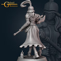 Female Knight Miniature | Tabletop RPG Miniature | Galaad Miniatures | Roleplaying 3D Printed Fantasy Mini - 3DPrintDen