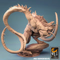 Demogorgon Miniature | Tabletop RPG Miniature | Rescale Miniature | Roleplaying 3D Printed Fantasy Mini - 3DPrintDen