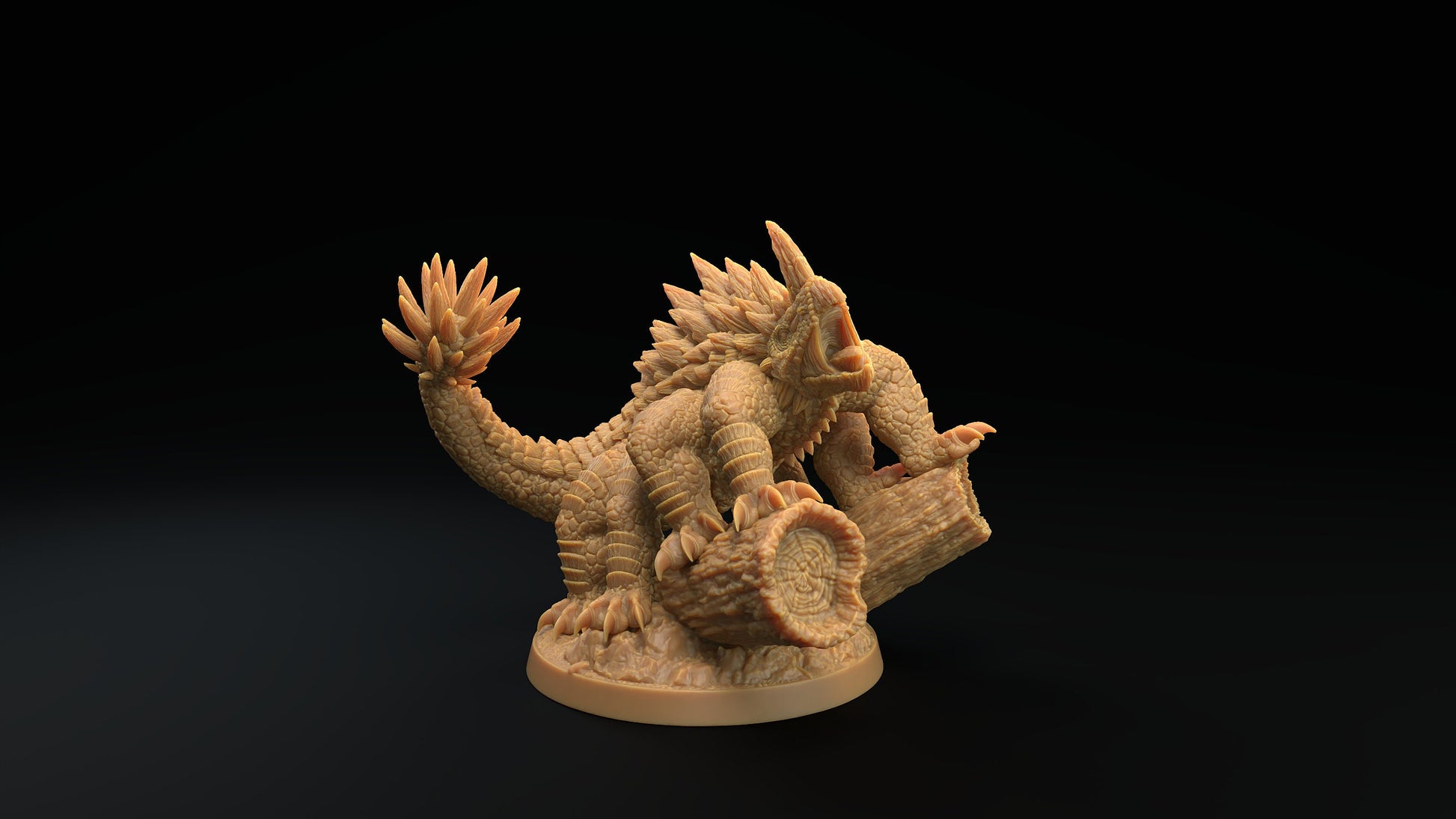 Basilisksarus Miniature | Tabletop RPG Miniature | Dragon Trappers Lodge | Roleplaying 3D Printed Fantasy Mini - 3DPrintDen