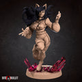 Fox Girl Maid Miniature, Mahrian | Tabletop RPG Miniature | Bite the Bullet | Roleplaying 3D Printed Fantasy Mini - 3DPrintDen