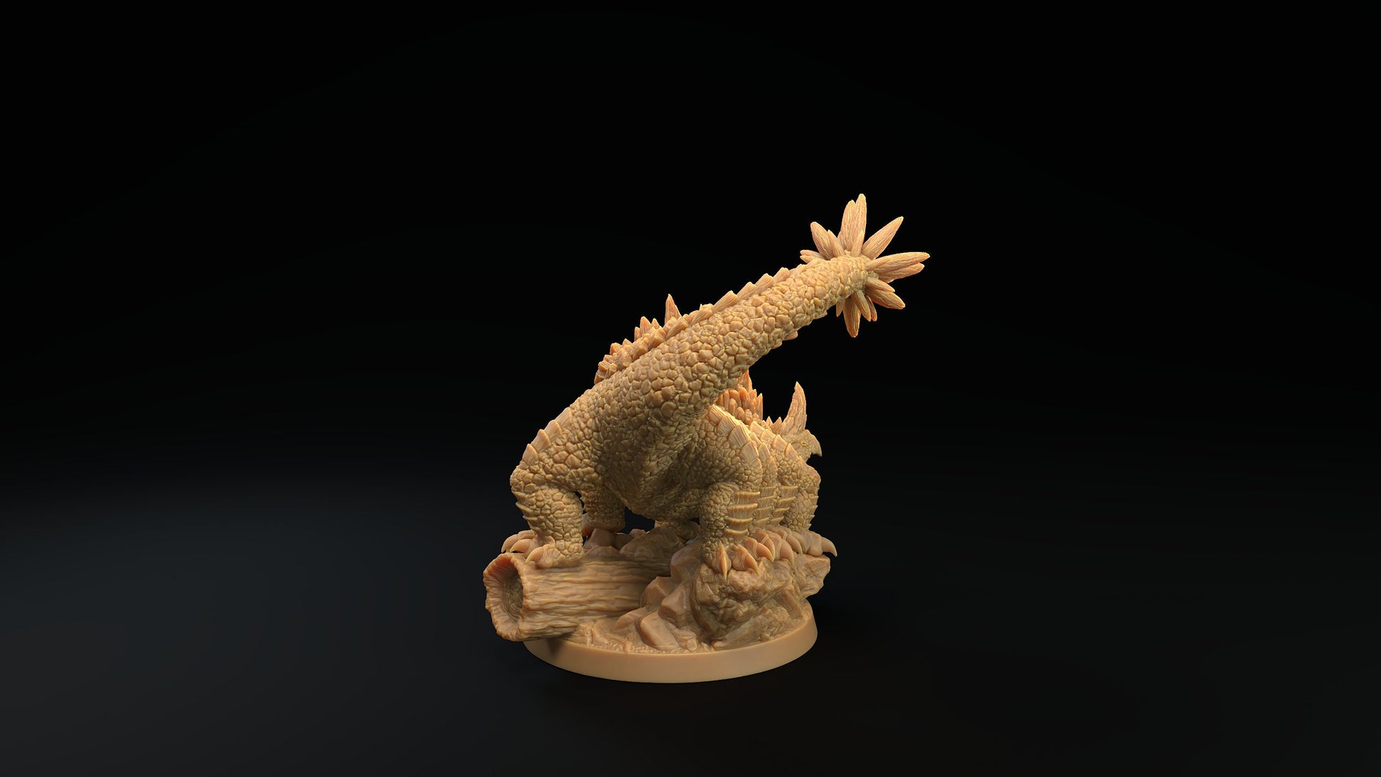 Basilisksarus Miniature | Tabletop RPG Miniature | Dragon Trappers Lodge | Roleplaying 3D Printed Fantasy Mini - 3DPrintDen