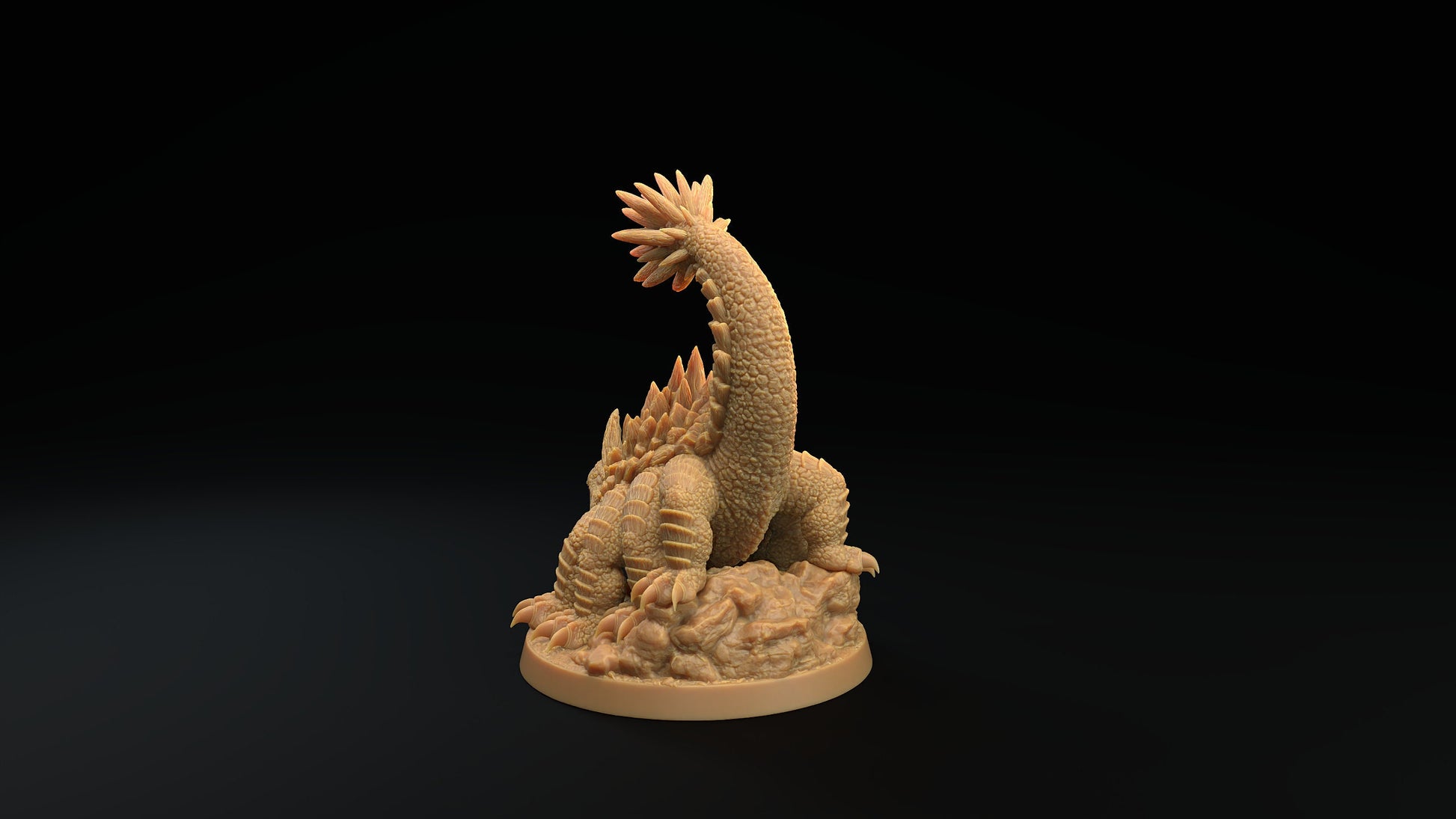 Basilisksarus Miniature | Tabletop RPG Miniature | Dragon Trappers Lodge | Roleplaying 3D Printed Fantasy Mini - 3DPrintDen