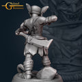 Goblin Fighter Miniature | Tabletop RPG Miniature | Galaad Miniatures | Roleplaying 3D Printed Fantasy Mini - 3DPrintDen