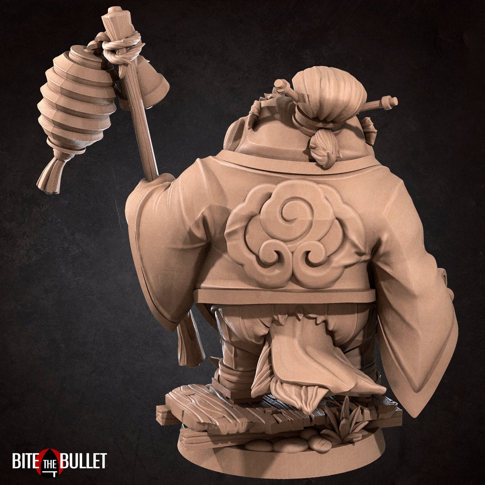 Temple Keeper Miniature | Tabletop RPG Miniature | Bite the Bullet | Roleplaying 3D Printed Fantasy Mini - 3DPrintDen