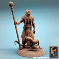 Dragonborn Wizard Miniature, Kriv | Tabletop RPG Miniature | Rescale Miniature | Roleplaying 3D Printed Fantasy Mini - 3DPrintDen