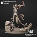 Chained Mermaid Miniature | Tabletop RPG Miniature | Miniatures Blueprint | Roleplaying 3D Printed Fantasy Mini - 3DPrintDen