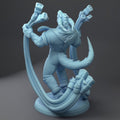 Dragonborn IT Guy Miniature | Twin Goddess Miniatures | Tabletop RPG Miniature | Roleplaying 3D Printed Fantasy Mini - 3DPrintDen