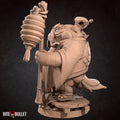 Temple Keeper Miniature | Tabletop RPG Miniature | Bite the Bullet | Roleplaying 3D Printed Fantasy Mini - 3DPrintDen