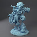 Female Demon Warrior Miniature | Twin Goddess Miniatures | Tabletop RPG Miniature | Roleplaying 3D Printed Fantasy Mini - 3DPrintDen