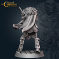 Skeleton Warrior Miniature | Tabletop RPG Miniature | Galaad Miniatures | Roleplaying 3D Printed Fantasy Mini - 3DPrintDen