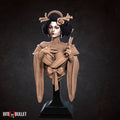 Geisha Bust | Tabletop RPG Miniature | Bite the Bullet | Roleplaying 3D Printed Fantasy Mini - 3DPrintDen