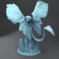 Harpy Miniature | Twin Goddess Miniatures | Tabletop RPG Miniature | Roleplaying 3D Printed Fantasy Mini - 3DPrintDen