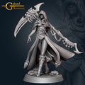 Female Reaper Miniature | Tabletop RPG Miniature | Galaad Miniatures | Roleplaying 3D Printed Fantasy Mini - 3DPrintDen