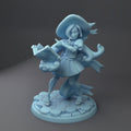 Female Warfoged Wizard Miniature | Twin Goddess Miniatures | Tabletop RPG Miniature | Roleplaying 3D Printed Fantasy Mini - 3DPrintDen