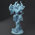 Female Stone Golem Miniature | Twin Goddess Miniatures | Tabletop RPG Miniature | Roleplaying 3D Printed Fantasy Mini - 3DPrintDen