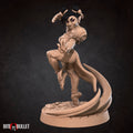 Female Halfling Monk Miniature | Tabletop RPG Miniature | Bite the Bullet | Roleplaying 3D Printed Fantasy Mini - 3DPrintDen