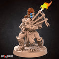 Female Halfling Bard Miniature | Tabletop RPG Miniature | Bite the Bullet | Roleplaying 3D Printed Fantasy Mini - 3DPrintDen