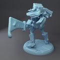 Gelatinous Cube Hunter Miniature | Twin Goddess Miniatures | Tabletop RPG Miniature | Roleplaying 3D Printed Fantasy Mini - 3DPrintDen