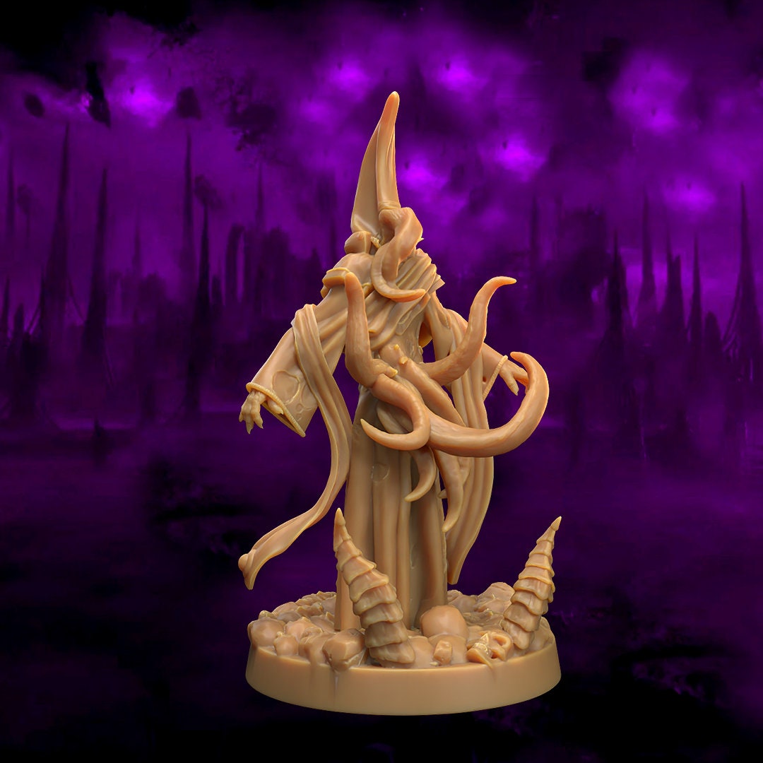 Cultist Monstrosity Miniature | Tabletop RPG Miniature | Dragon Trappers Lodge | Roleplaying 3D Printed Fantasy Mini - 3DPrintDen