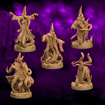 Cultist Monstrosity Miniature | Tabletop RPG Miniature | Dragon Trappers Lodge | Roleplaying 3D Printed Fantasy Mini - 3DPrintDen