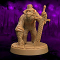 Monkey Warrior Miniature | Tabletop RPG Miniature | Dragon Trappers Lodge | Roleplaying 3D Printed Fantasy Mini - 3DPrintDen