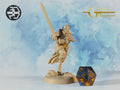 Female Knight Miniature | Tabletop RPG Miniature | Galaad Miniatures | Roleplaying 3D Printed Fantasy Mini - 3DPrintDen