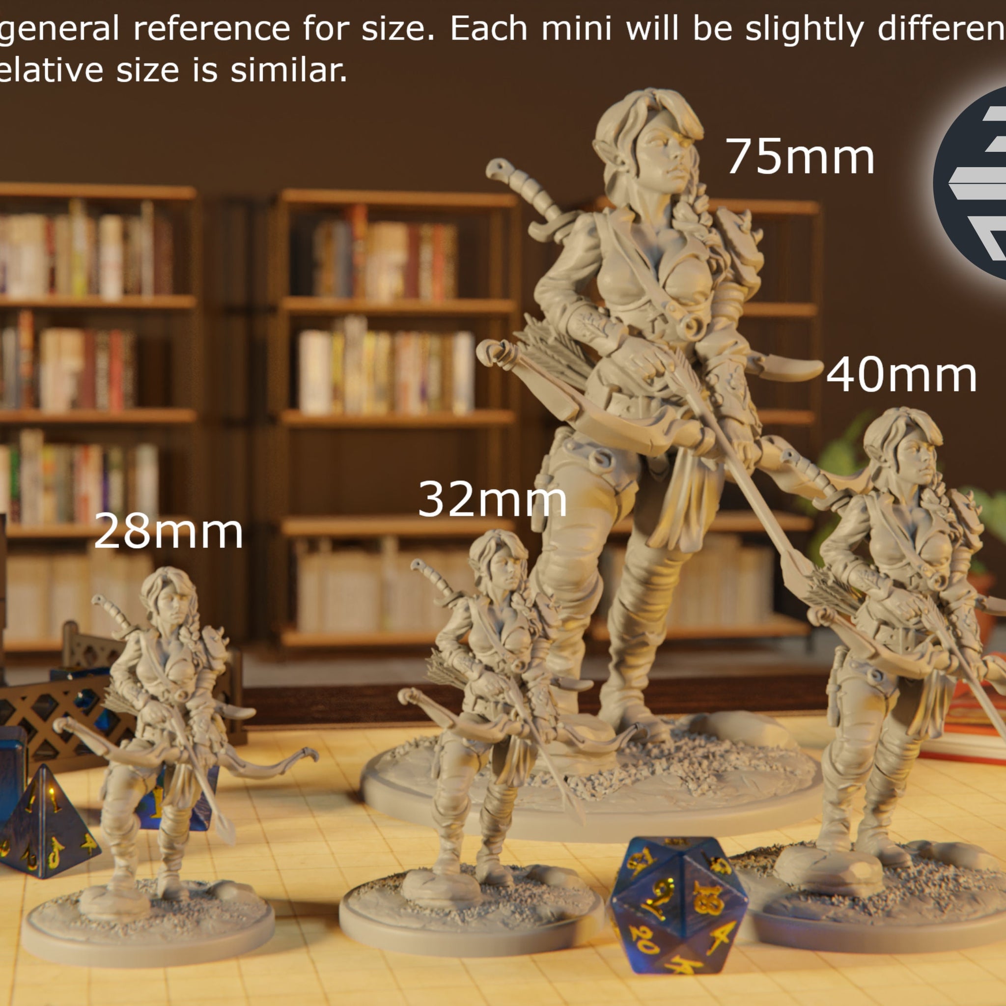 Tokay Gecko Wizard Miniature | Tabletop RPG Miniature | Pepunki Creatures | Roleplaying 3D Printed Fantasy Mini - 3DPrintDen