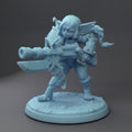 Goblin Gunner Miniature | Twin Goddess Miniatures | Tabletop RPG Miniature | Roleplaying 3D Printed Fantasy Mini - 3DPrintDen