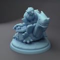 Female Goblin Beachgoer Miniature | Twin Goddess Miniatures | Tabletop RPG Miniature | Roleplaying 3D Printed Fantasy Mini - 3DPrintDen