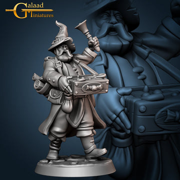 Peddler Miniature | Tabletop RPG Miniature | Galaad Miniatures | Roleplaying 3D Printed Fantasy Mini - 3DPrintDen