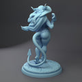 Succubus Beachgoer Miniature | Twin Goddess Miniatures | Tabletop RPG Miniature | Roleplaying 3D Printed Fantasy Mini - 3DPrintDen