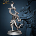 Dragonborn Firebreather Miniature | Tabletop RPG Miniature | Galaad Miniatures | Roleplaying 3D Printed Fantasy Mini - 3DPrintDen