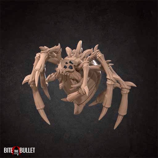 Spider Miniature | Tabletop RPG Miniature | Bite the Bullet | Roleplaying 3D Printed Fantasy Mini - 3DPrintDen