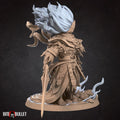 Lord of the Storm Miniature | Tabletop RPG Miniature | Bite the Bullet | Roleplaying 3D Printed Fantasy Mini - 3DPrintDen