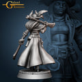 Female Pirate Captain Miniature | Tabletop RPG Miniature | Galaad Miniatures | Roleplaying 3D Printed Fantasy Mini - 3DPrintDen