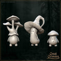 Mushroom Miniature | Tabletop RPG Miniature | Great Grimoire | Roleplaying 3D Printed Fantasy Mini - 3DPrintDen