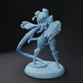 Slime Girl Fighter Miniature | Twin Goddess Miniatures | Tabletop RPG Miniature | Roleplaying 3D Printed Fantasy Mini - 3DPrintDen