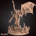 Undead Matriarch Miniature, Marianne | Tabletop RPG Miniature | Bite the Bullet | Roleplaying 3D Printed Fantasy Mini - 3DPrintDen